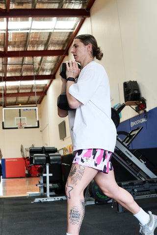 HOOPSTA CAMO MESH SHORTS